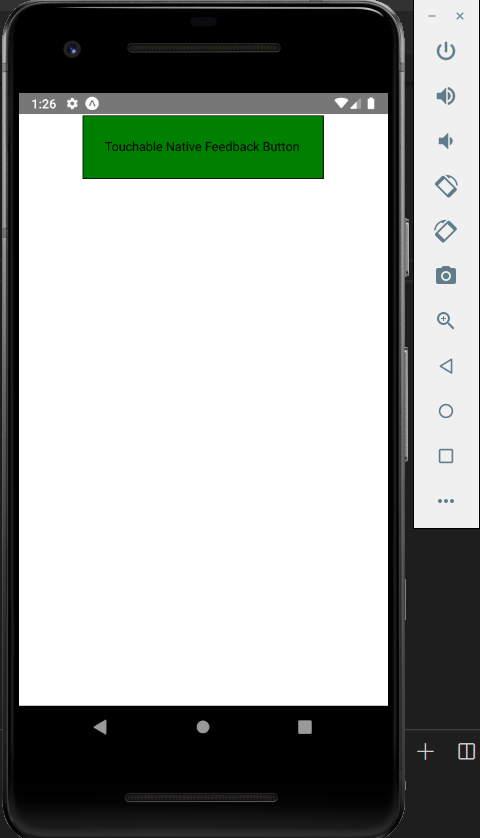 TouchableNativeFeedback