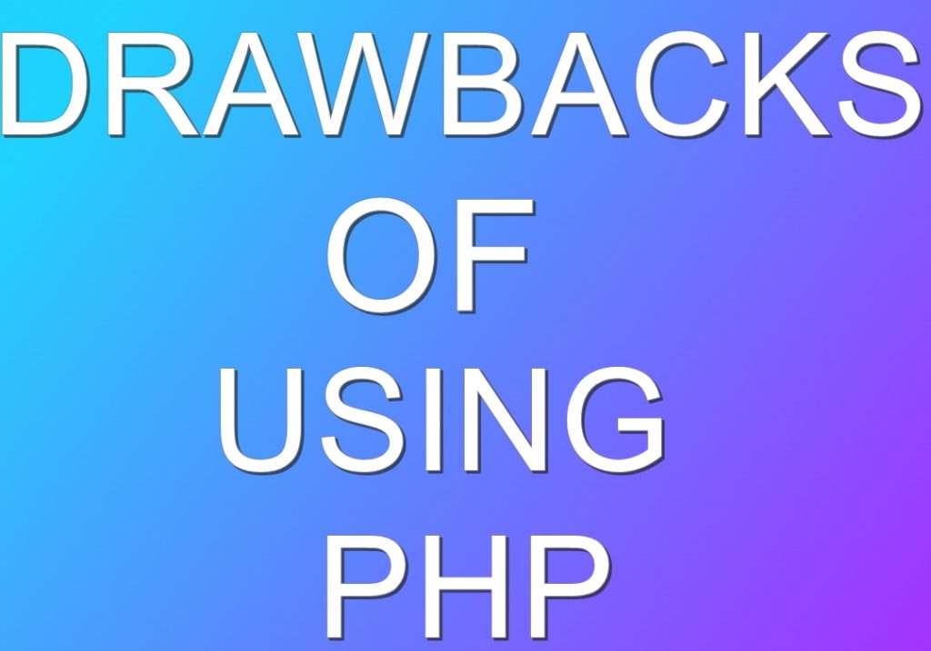 drawback-of-using-php