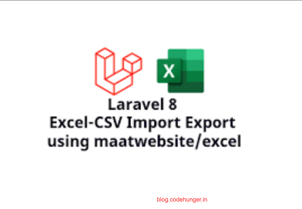 laravel 8 import/export