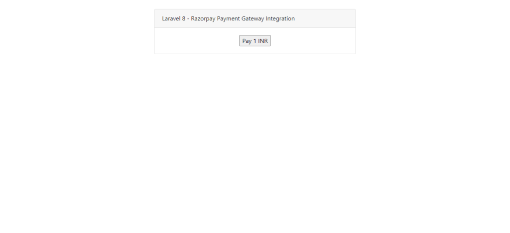 payment page