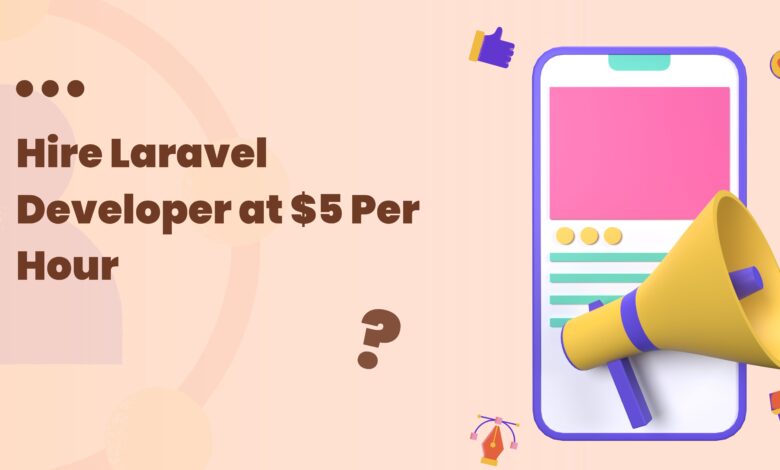 Hire Laravel Developer at $5 Per Hour