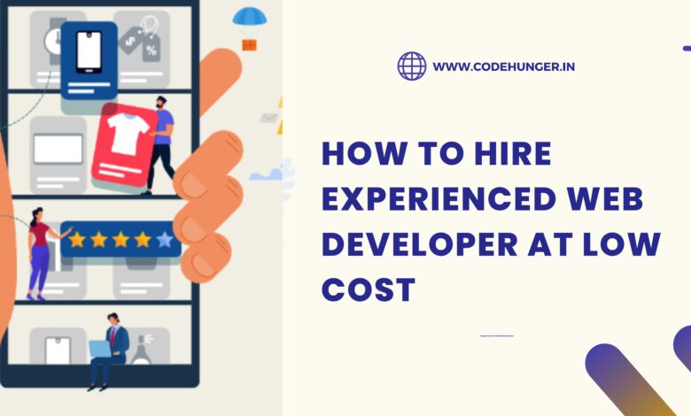 How to Hire Experienced Web Developer at Low Cost