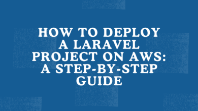 Laravel project deployed on AWS