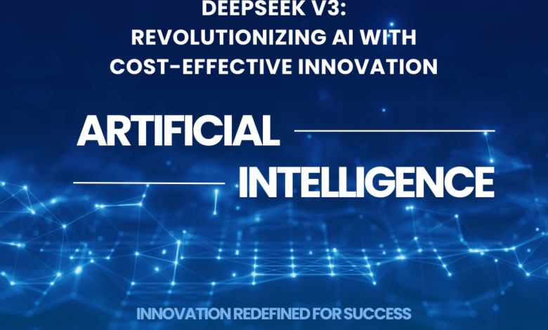 DeepSeek V3 AI model revolutionizing the industry with cost-effective and high-performance solutions