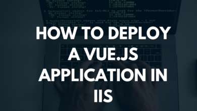 "Deploying a Vue.js application on IIS with step-by-step setup and configuration for seamless hosting."