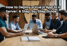 Step-by-step guide to deploying a Vue.js app to a server, including hosting options like cPanel, VPS, Netlify, and Vercel